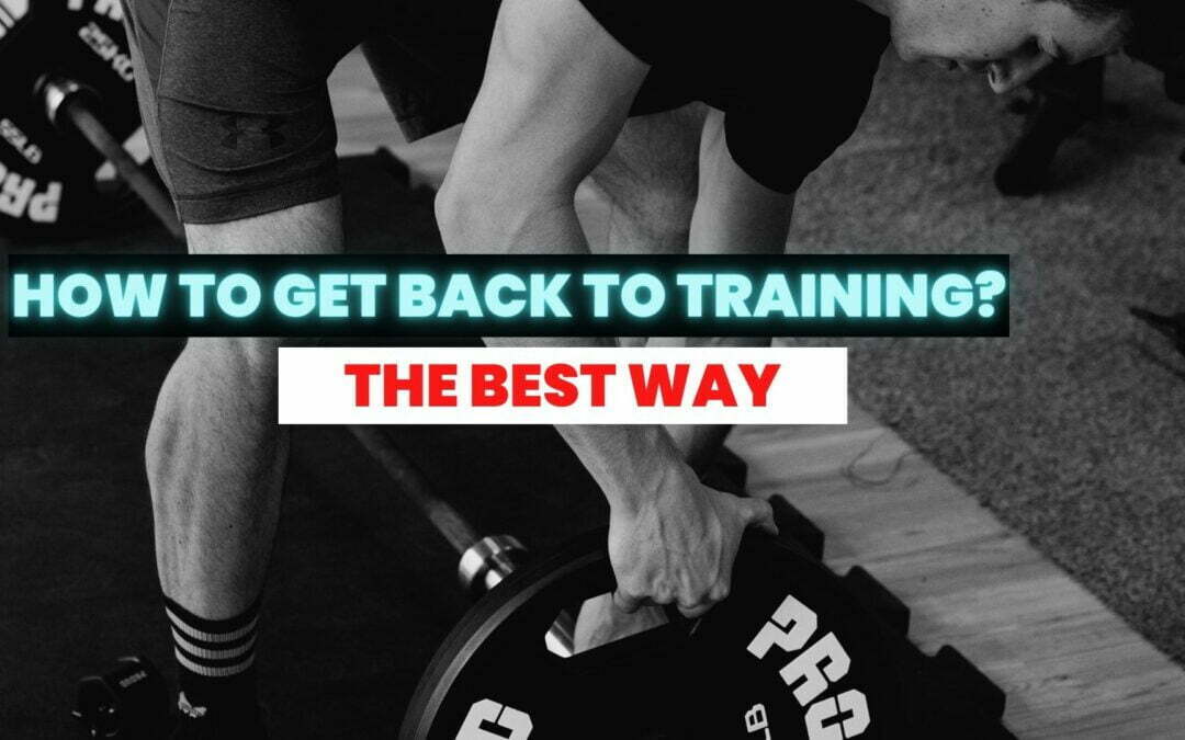 How to get back to training?
